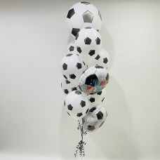 Soccer Bubble, Foil and Latex