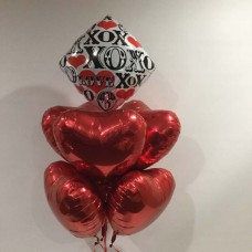 XOXO Foil and Heart Foils